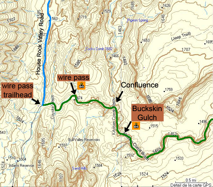 Buckskin Group Map